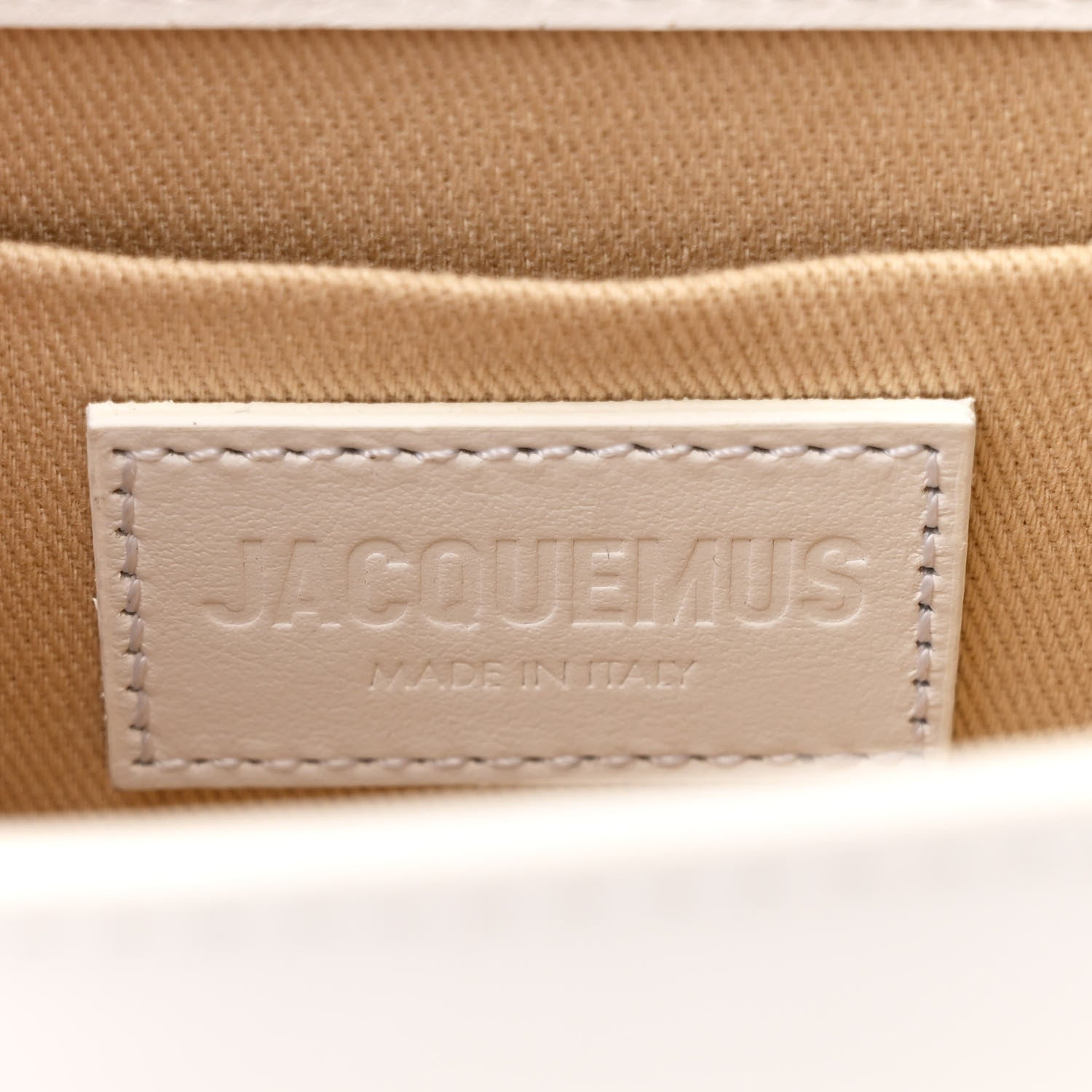 Jacquemus Smooth Calfskin Le Chiquito Long White 6 of 9