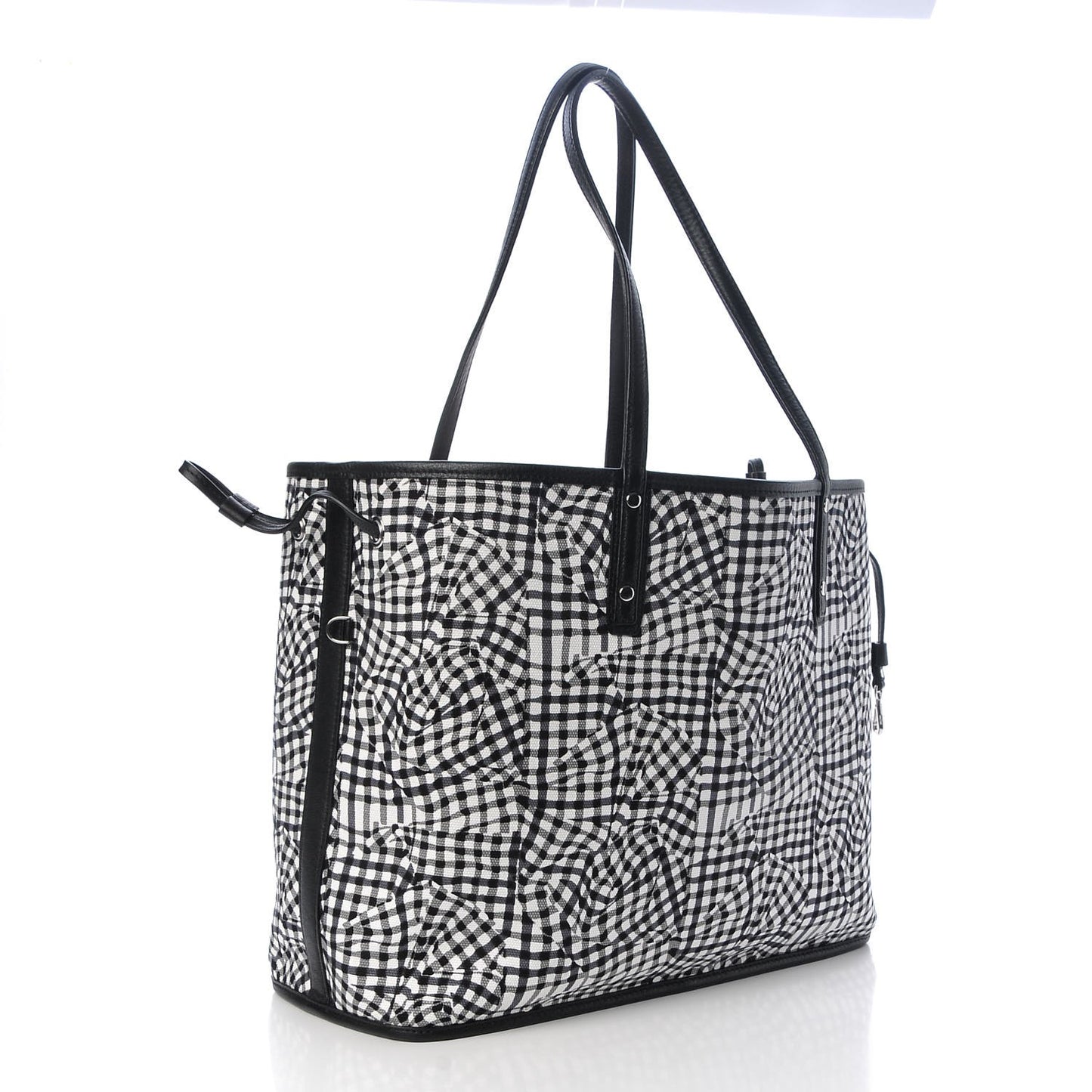 Visetos Medium Reversible Shopper Tote Black