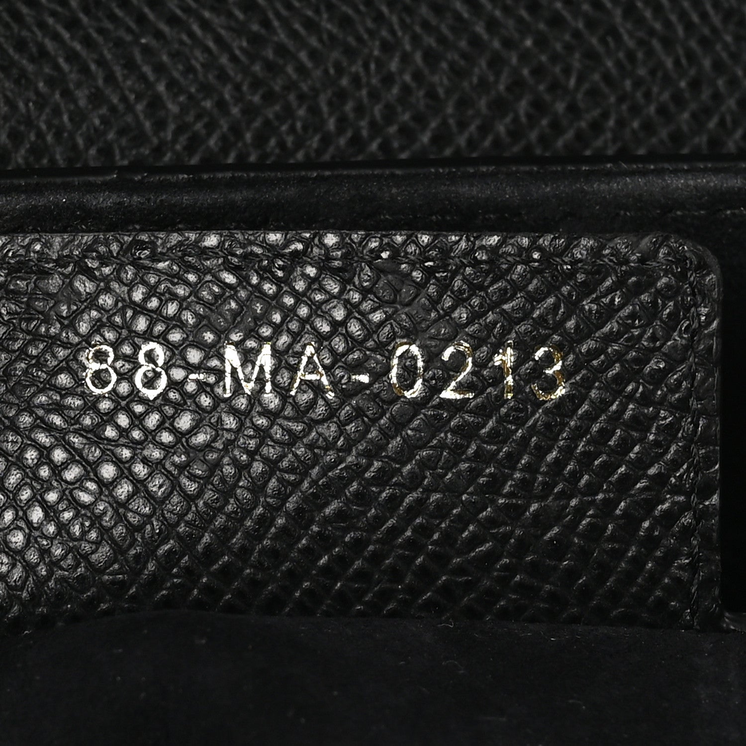 Christian Dior Grained Calfskin Saddle Bag With Strap Black 7 of 10