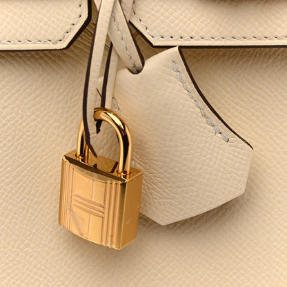 Hermes Epsom Birkin Sellier 25 Nata 11 of 12