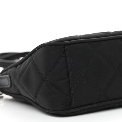 Prada Nylon Tessuto Impuntu Quilted Crossbody Bag Black 10 of 11