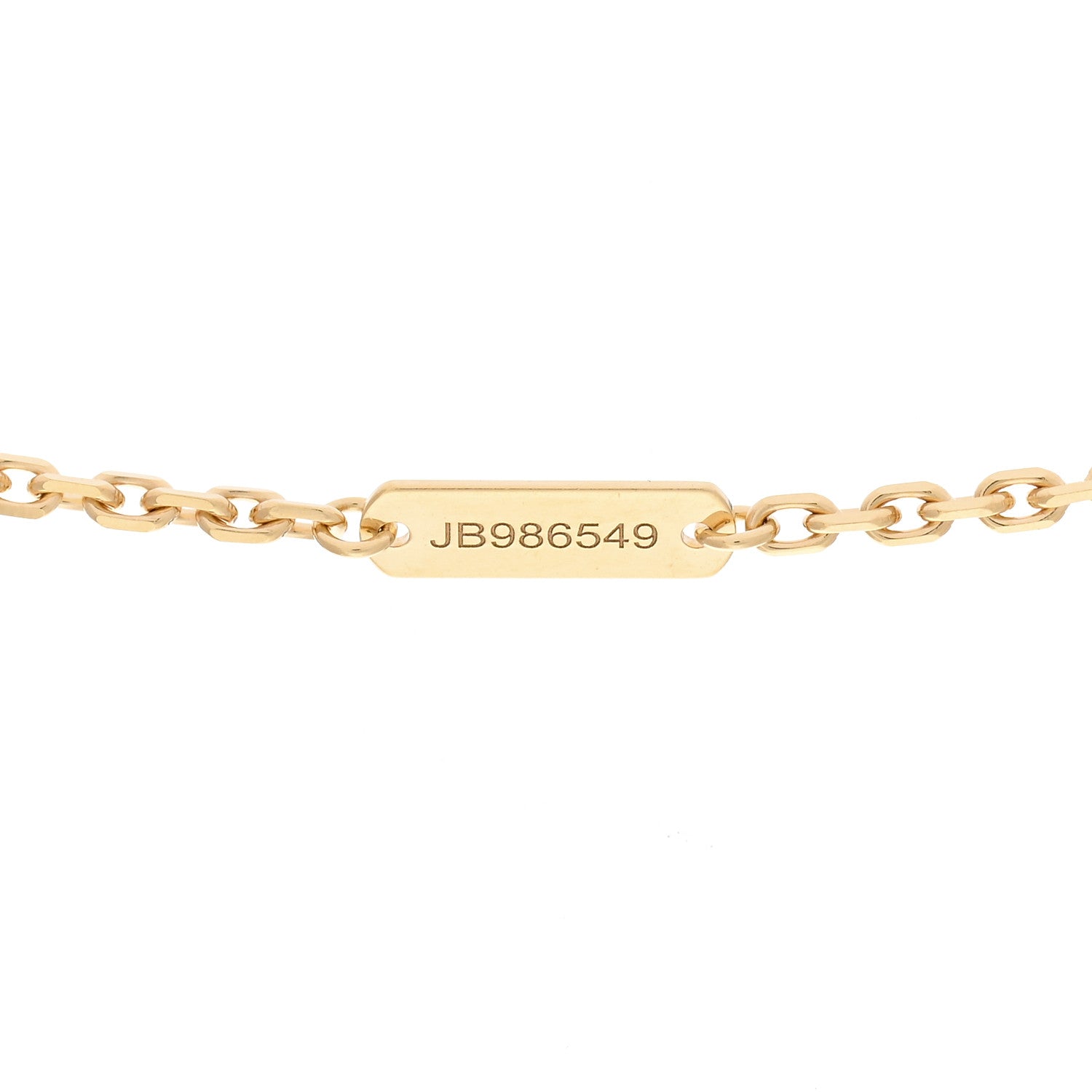 Van Cleef & Arpels 18K Yellow Gold Blue Agate Magic Alhambra Long Necklace 5 of 7