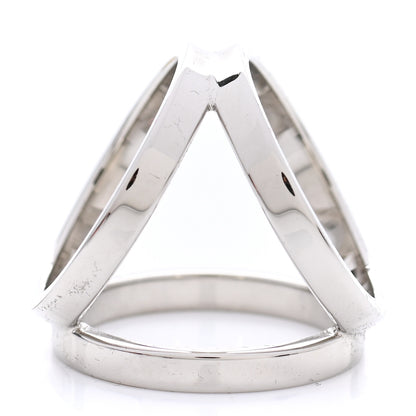 Hermes Palladium Trio Scarf Ring 4 of 5
