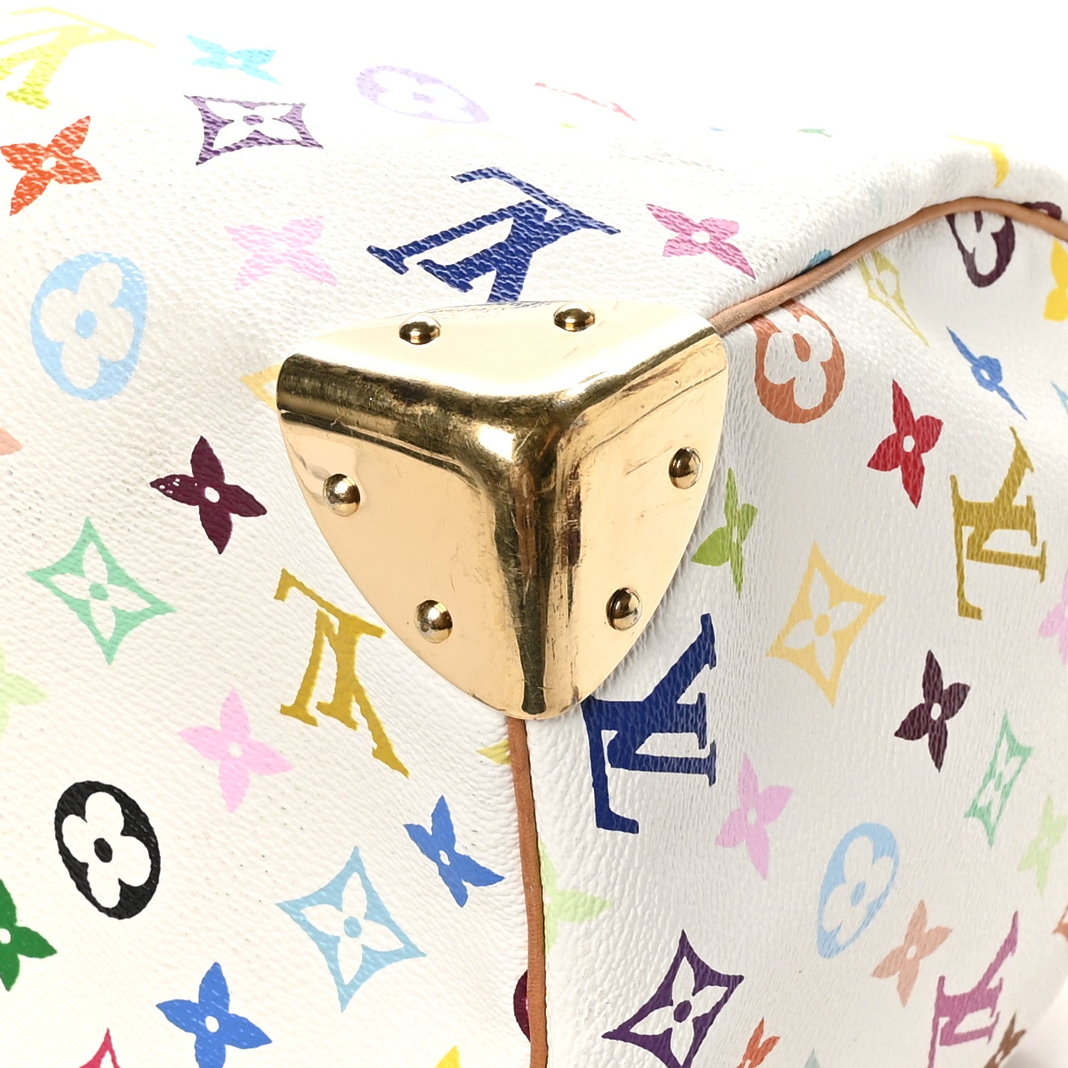 Louis Vuitton Monogram Multicolor Speedy 30 White 11 of 13