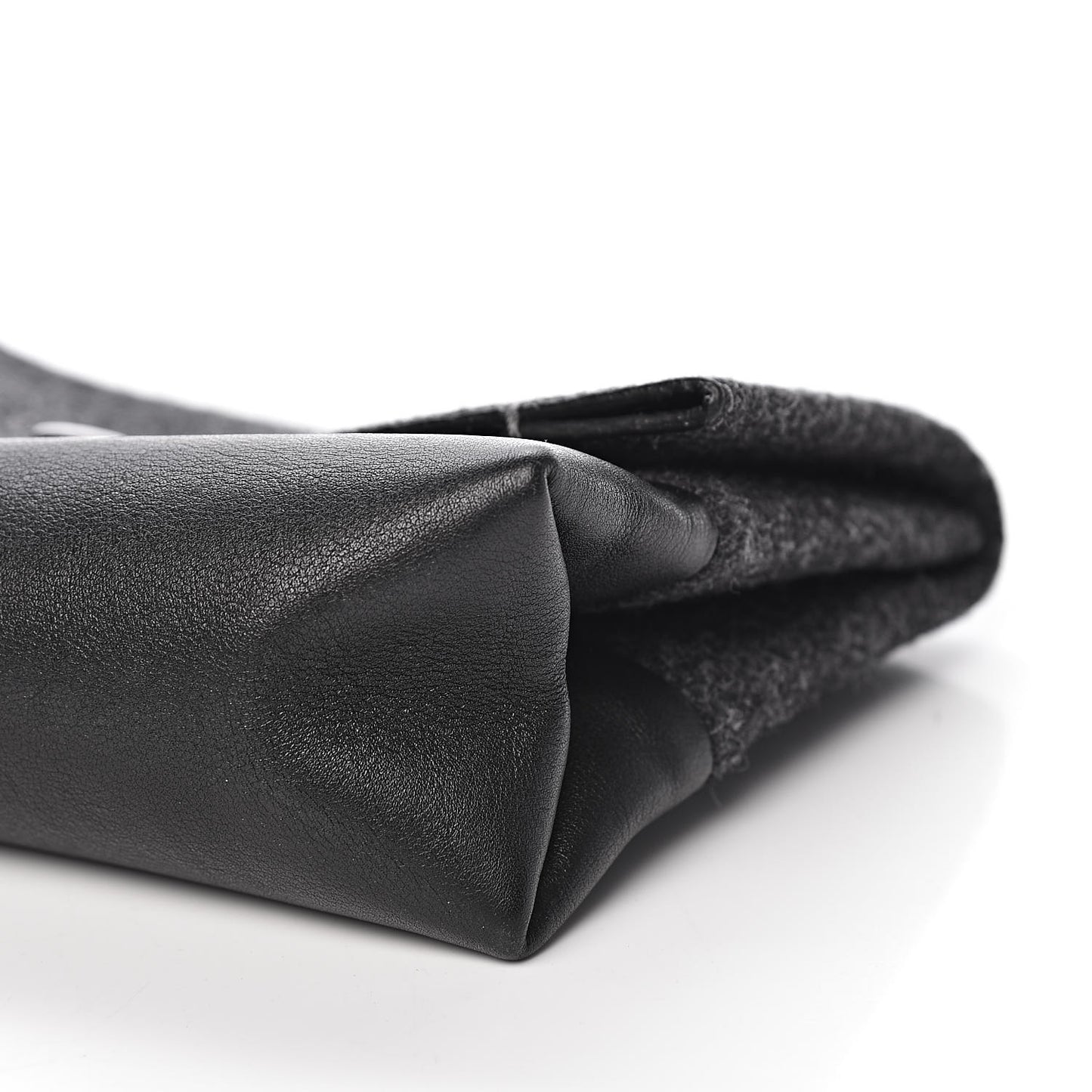 Calfskin Felt All Soft Pouch Grey