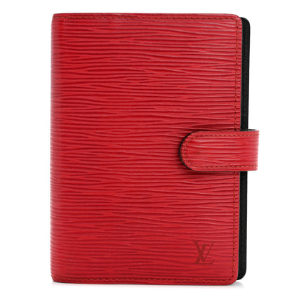 Louis Vuitton Epi Small Ring Agenda Cover Rouge 1 of 9