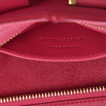 Saint Laurent Calfskin Small Classic Y Cabas Fuchsia 8 of 8