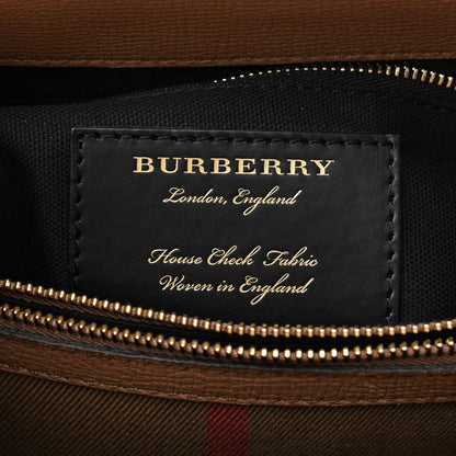 Burberry Derby Calfskin House Check Medium Camberley Dark Sand 5 of 8