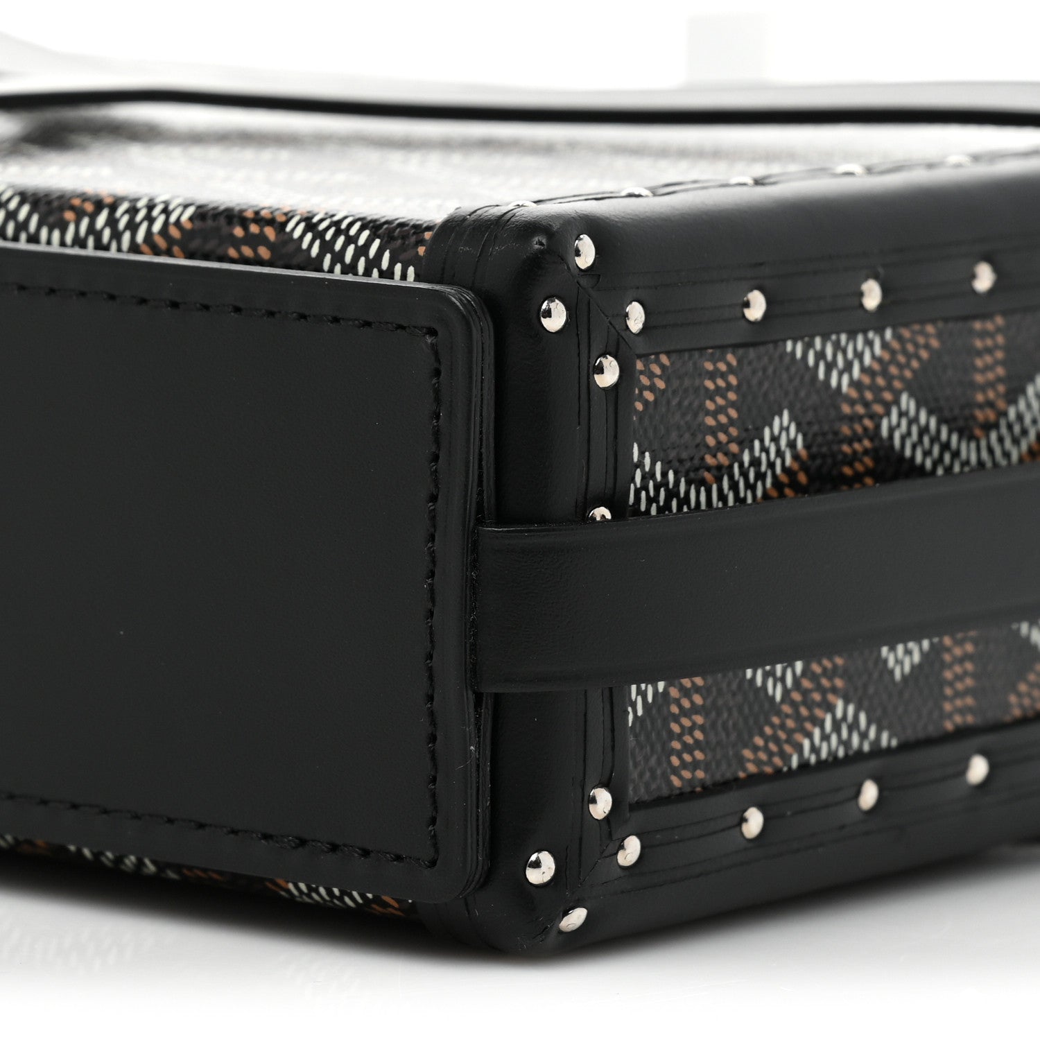 Goyard Goyardine Minaudiere Trunk Bag Black 8 of 10