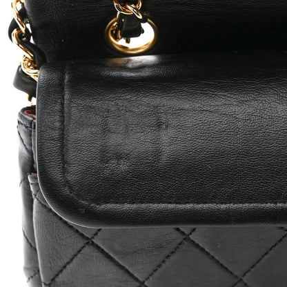 Chanel Lambskin Quilted Small Double Flap Black 13 of 13