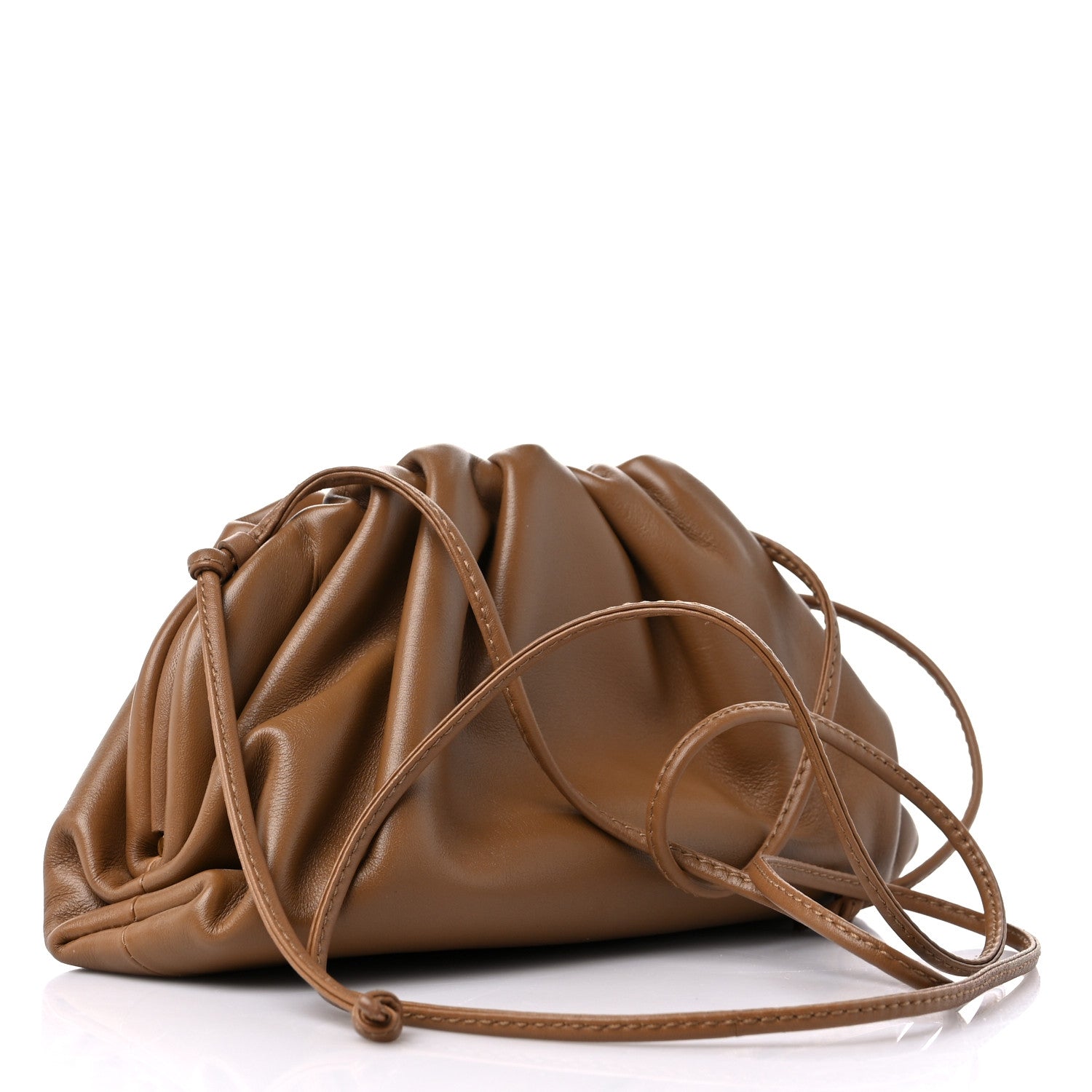 Bottega Veneta Butter Calfskin The Mini Pouch Cammello 3 of 8