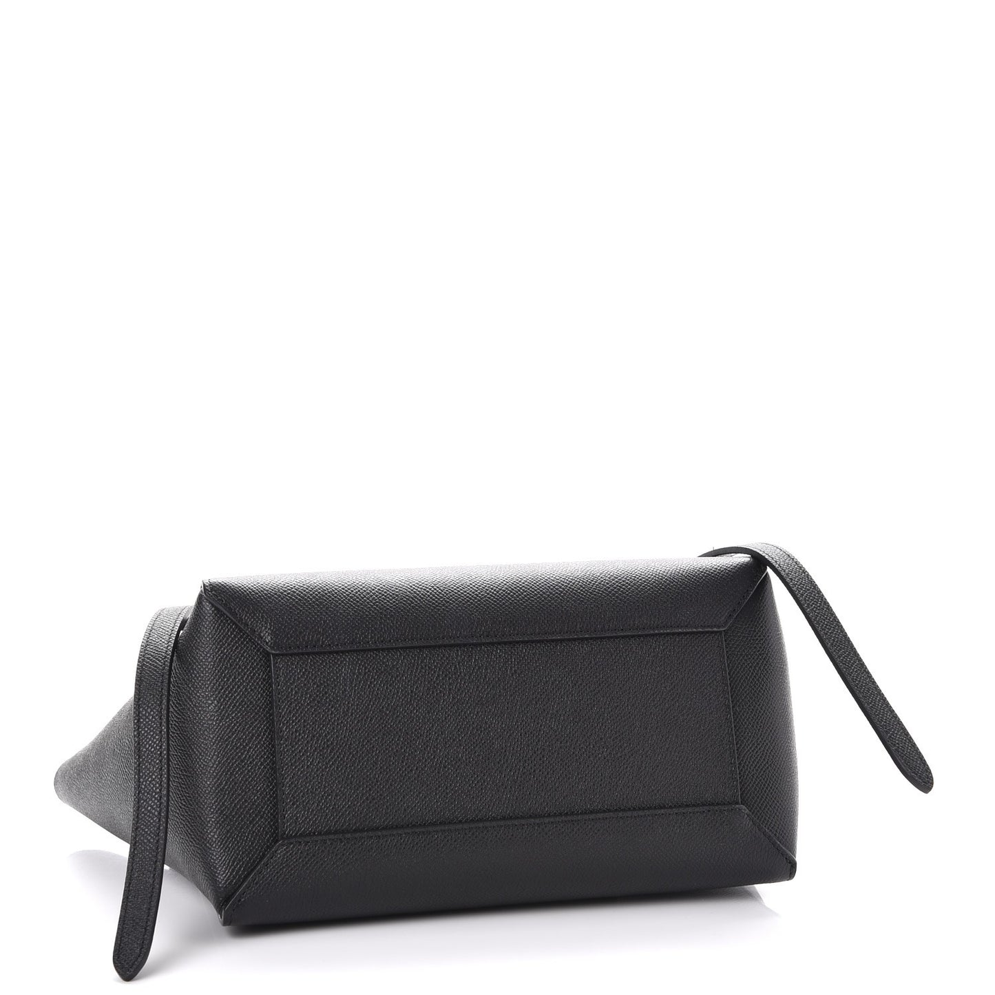 Grained Calfskin Micro Belt Bag Black