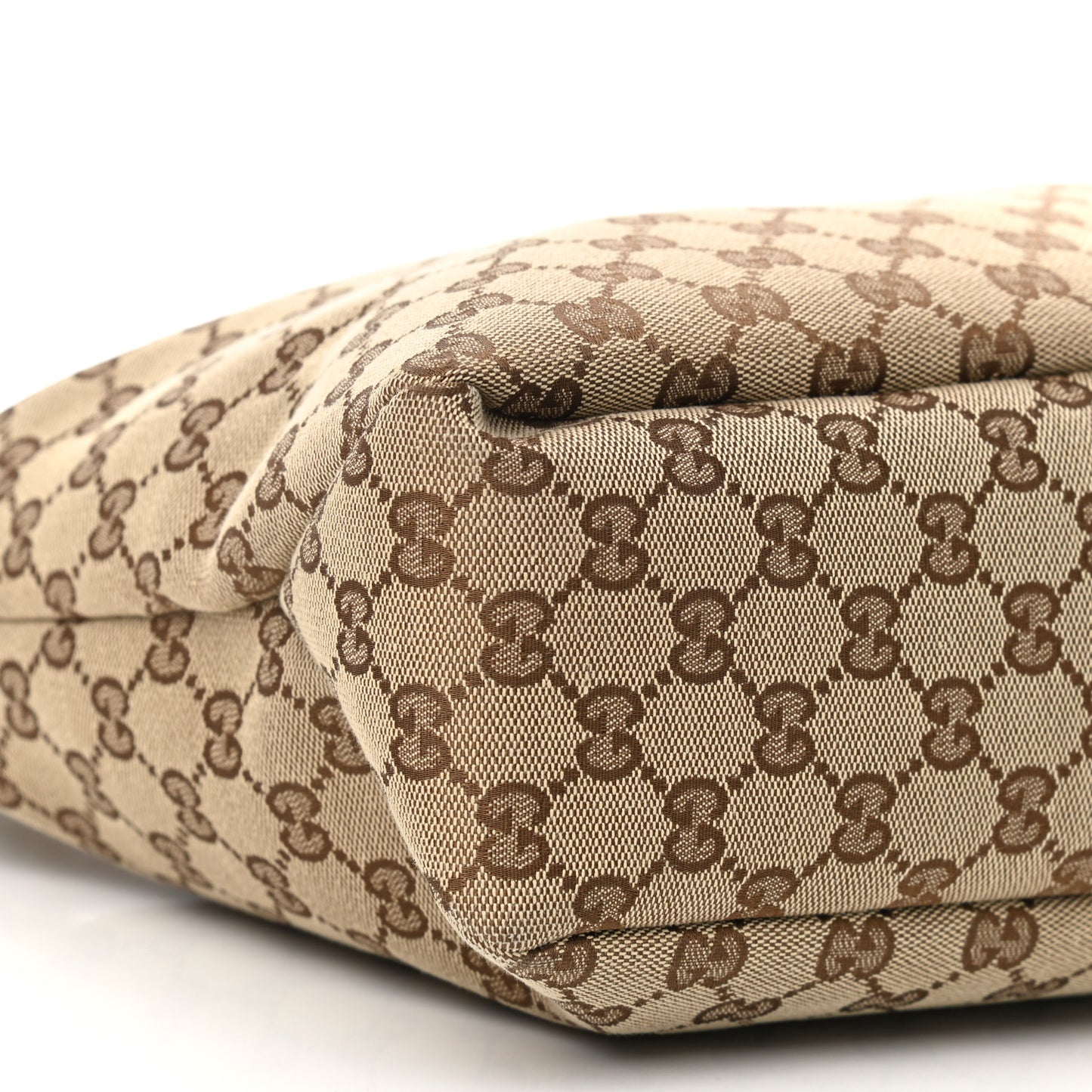 Monogram Medium Horsebit Chain Hobo Dark Brown
