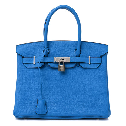 Hermes Togo Verso Birkin 30 Bleu Zanzibar Malachite 1 of 11