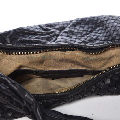Bottega Veneta Nappa Intrecciato Pleated Large Veneta Hobo Black 9 of 14