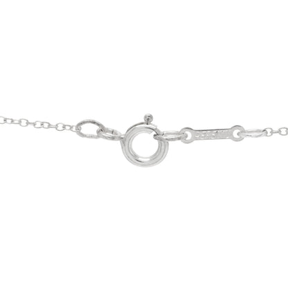 Tiffany Sterling Silver 11mm Elsa Peretti Bean Pendant Necklace 4 of 5