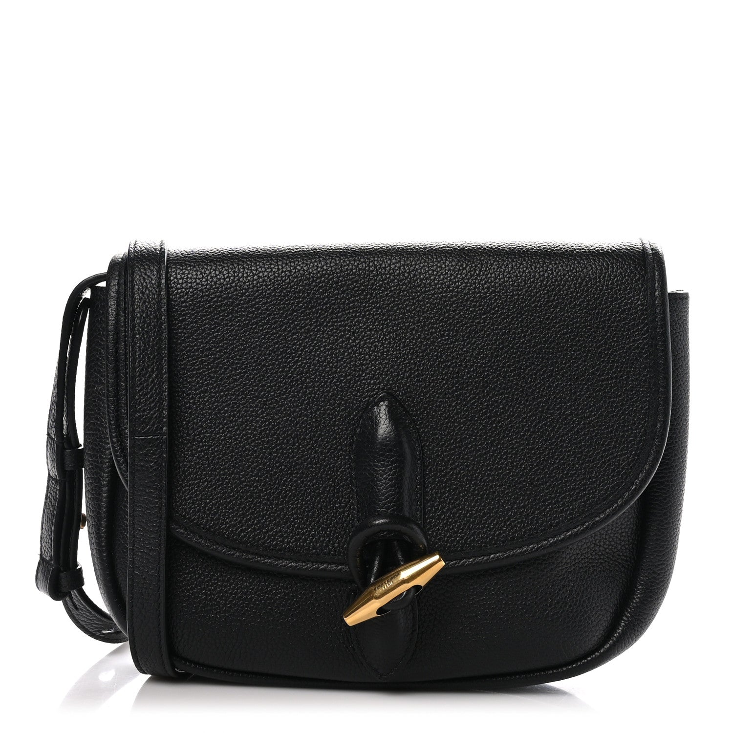 Saint Laurent Grained Calfskin Le Caban Satchel Bag Black 1 of 10