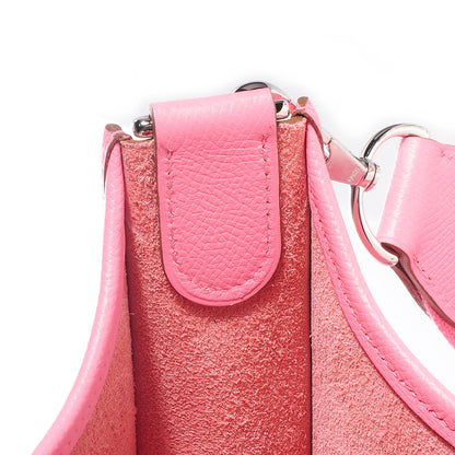 Hermes Epsom Evelyne III PM Rose Confetti 12 of 15