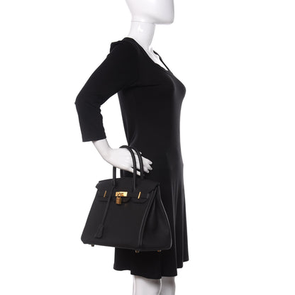 Hermes Togo Birkin 30 Black 2 of 11