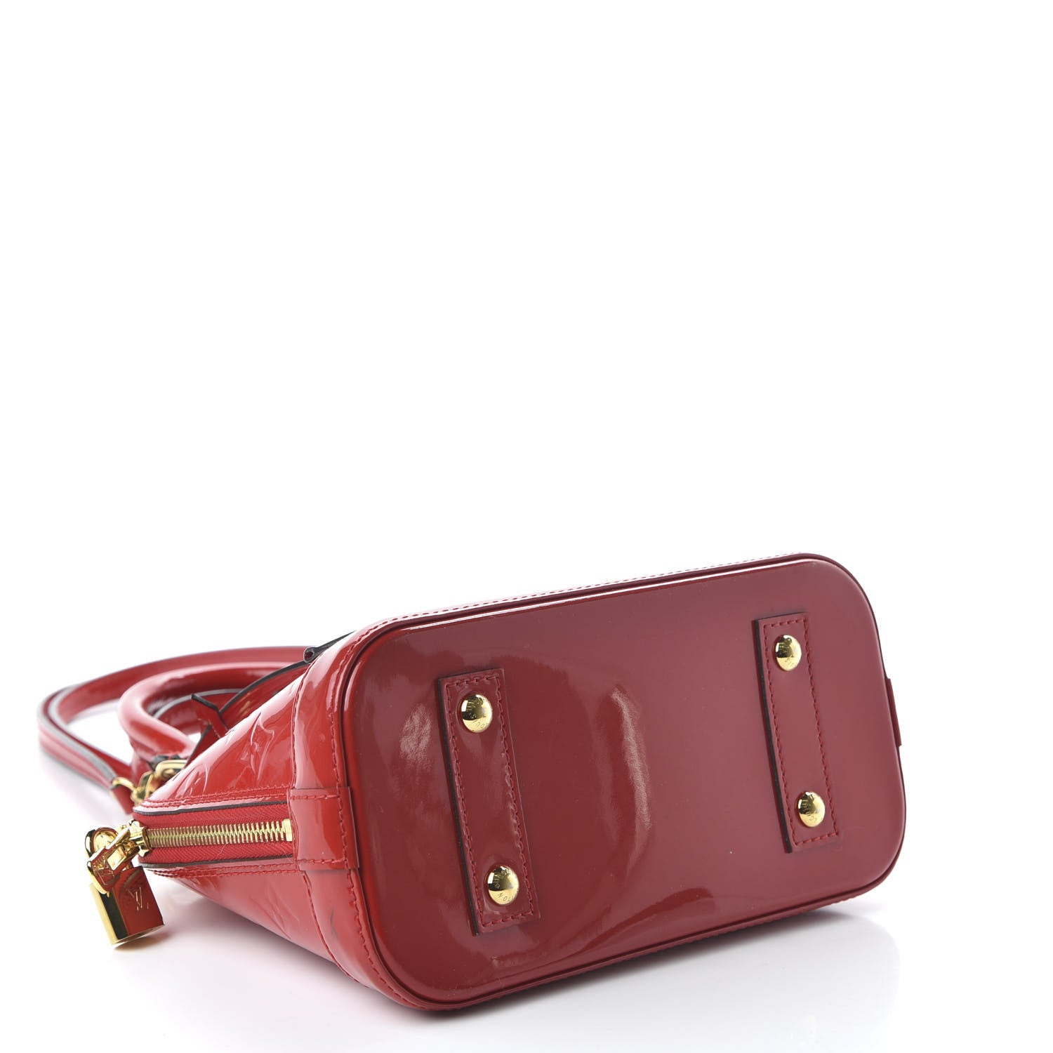 Louis Vuitton Vernis Alma BB Cherry 4 of 13