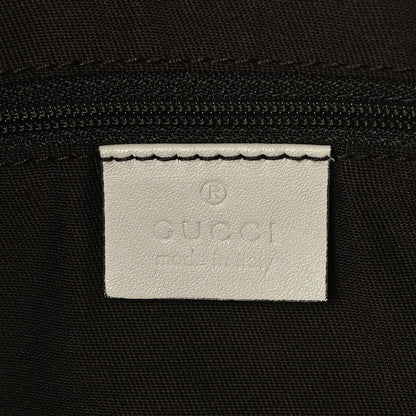 Gucci Monogram Medium New Britt Tote Off White 6 of 9