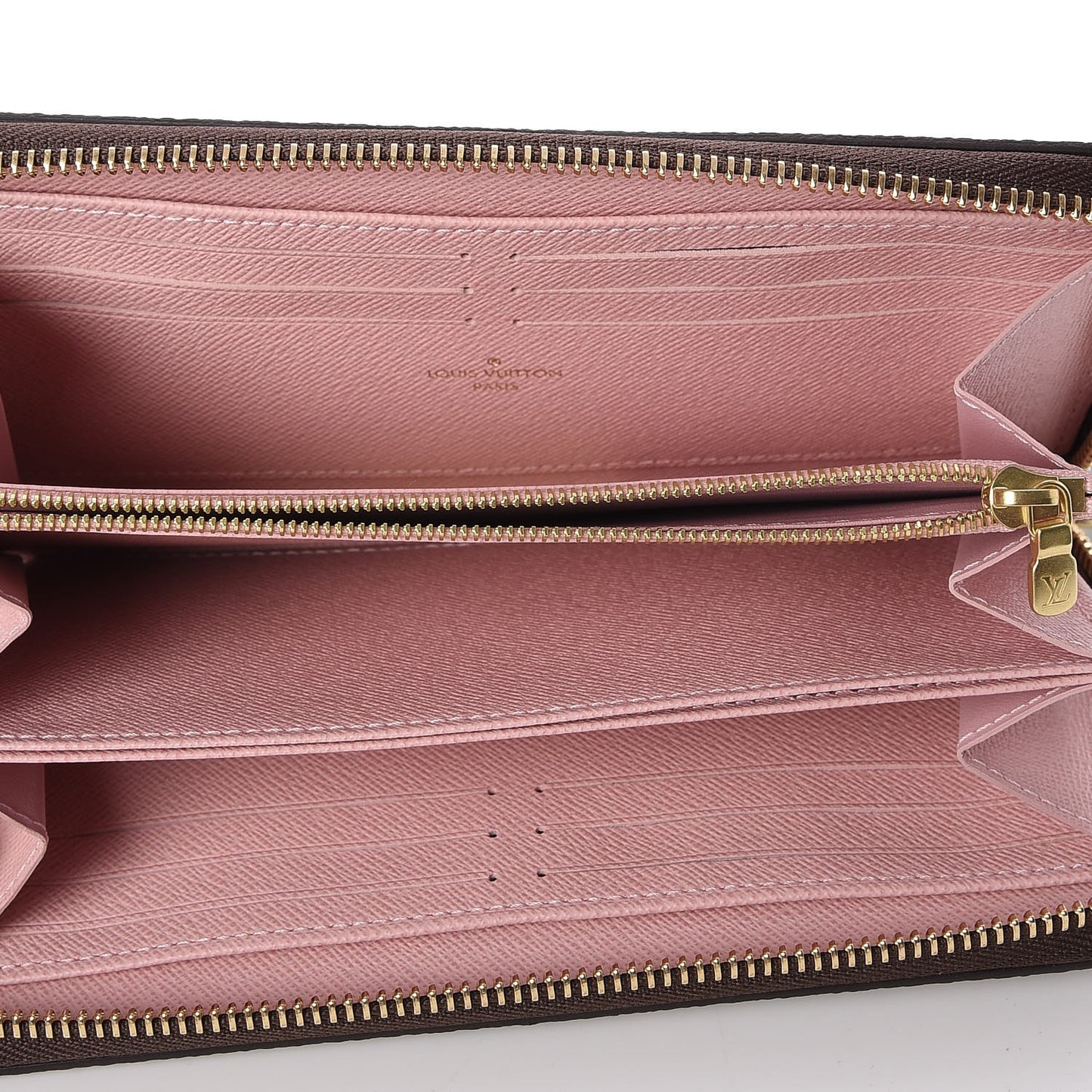 Monogram Zippy Wallet Rose Ballerine