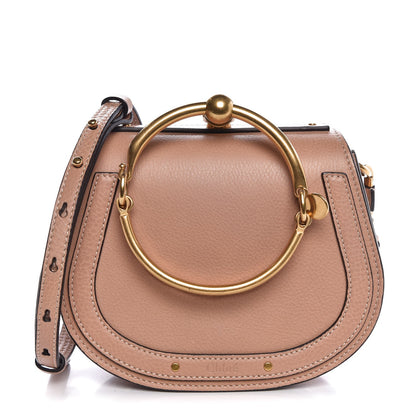Chloe Calfskin Suede Small Nile Bracelet Bag Biscotti Beige 1 of 7