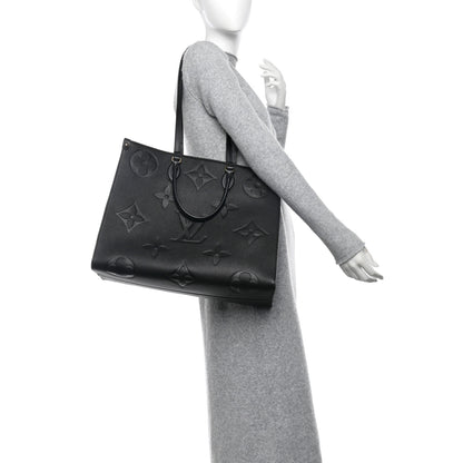 Louis Vuitton Empreinte Monogram Giant Onthego GM Black 2 of 9