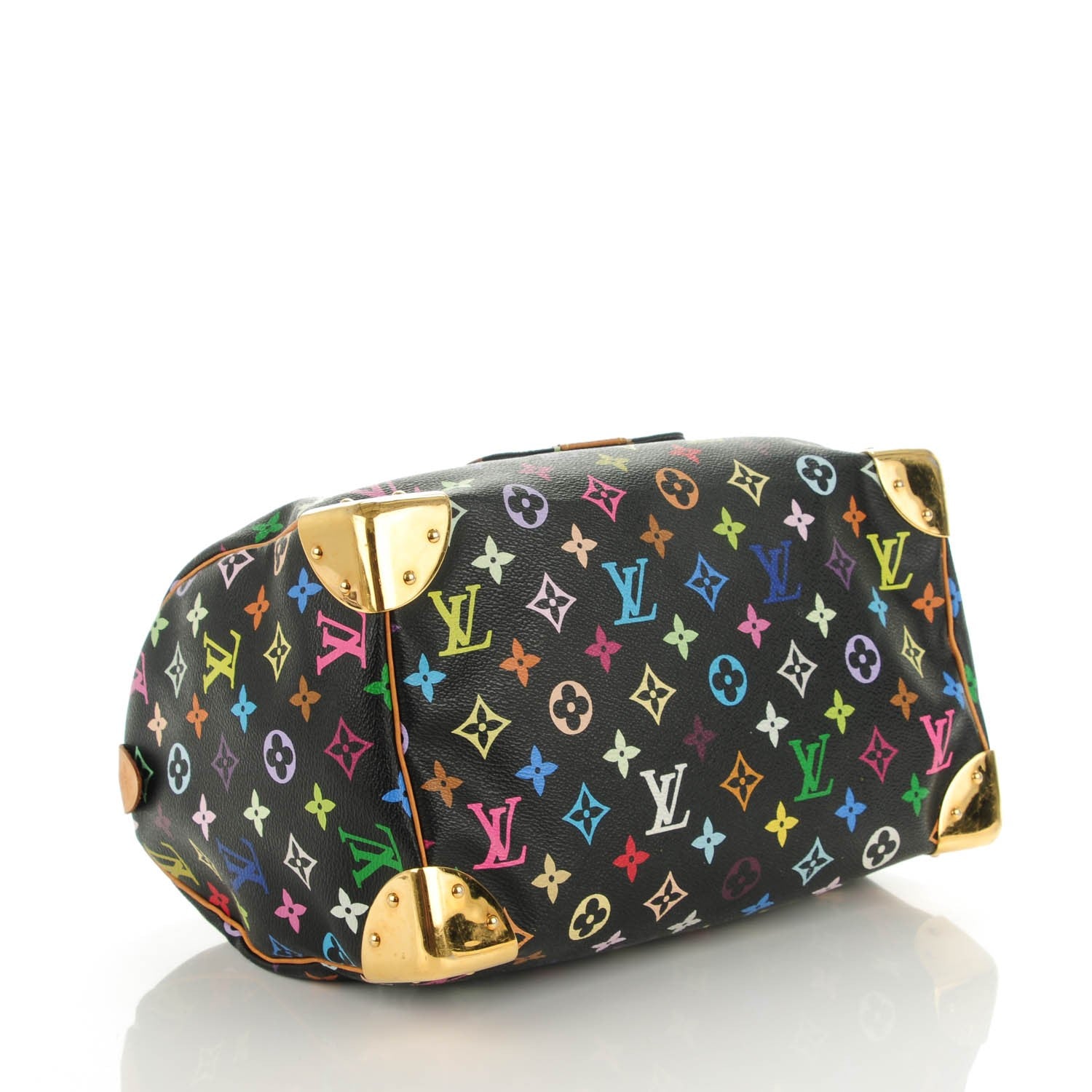 Louis Vuitton Monogram Multicolor Speedy 30 Black 4 of 8