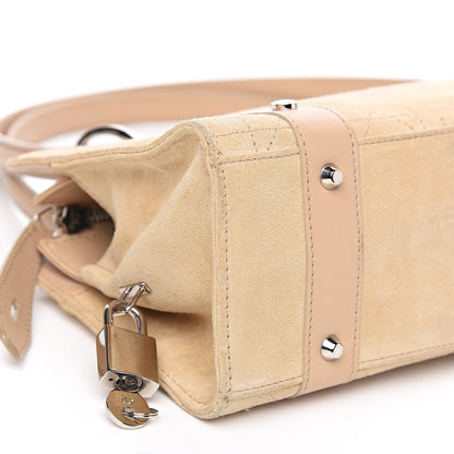 Christian Dior Suede Cannage Stitched East West Lady Dior Beige 7 of 15