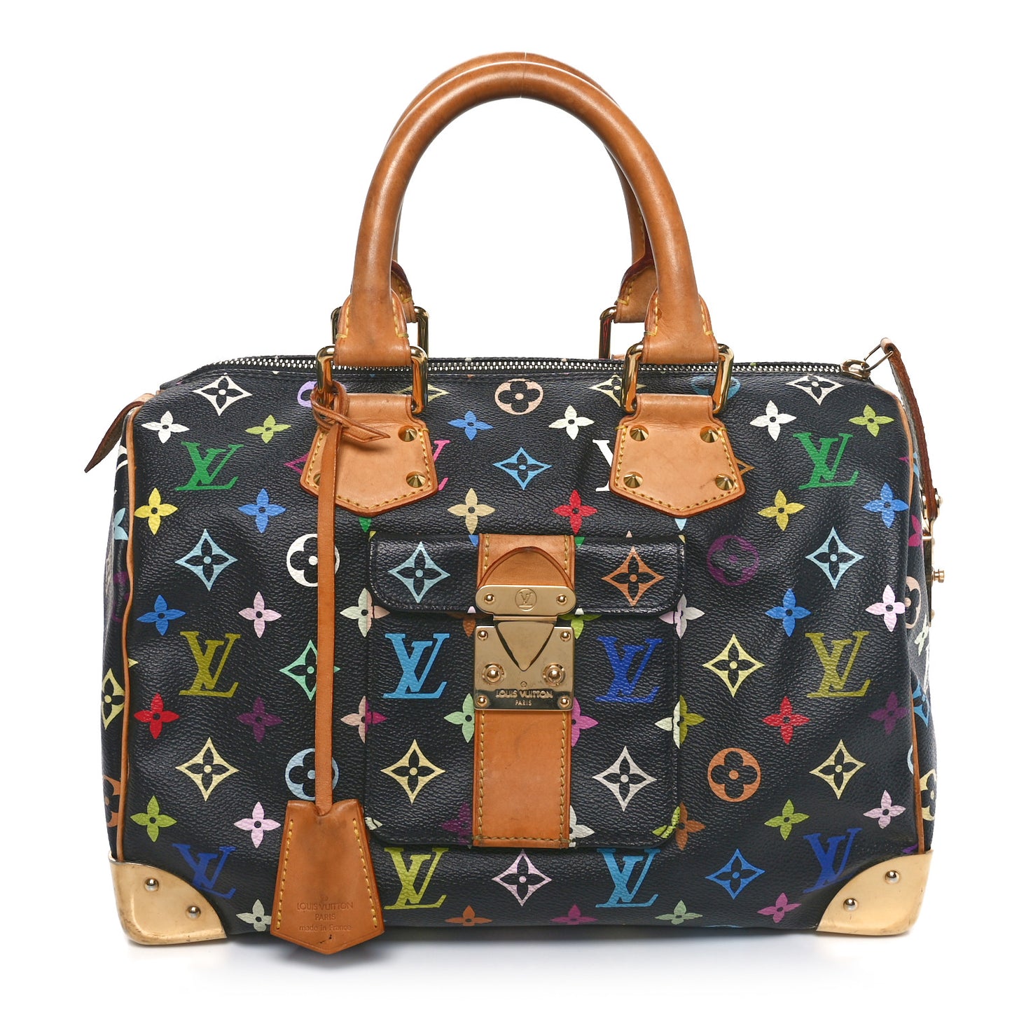 Monogram Multicolor Speedy 30 Black
