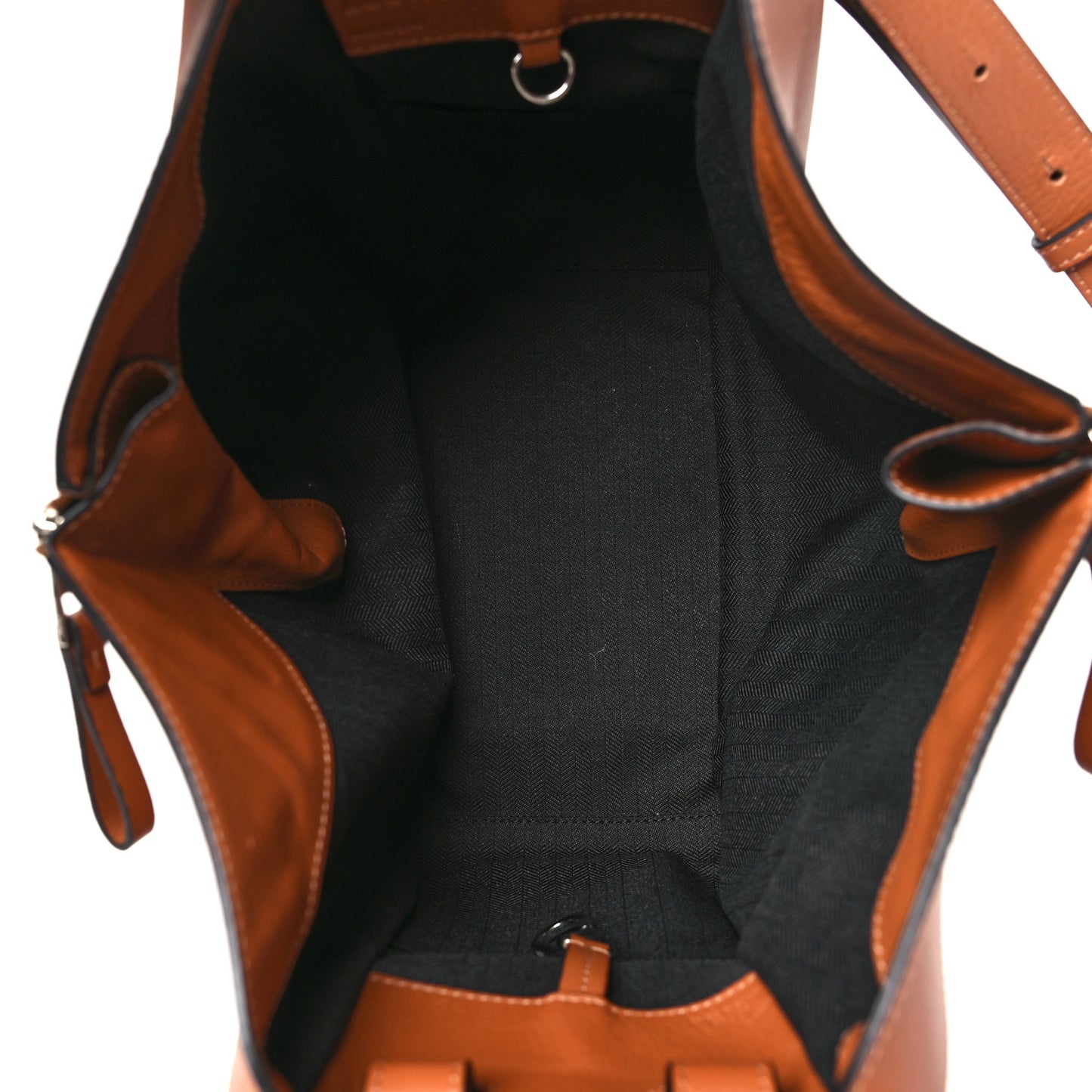 Calfskin Small Hammock Shoulder Bag Tan