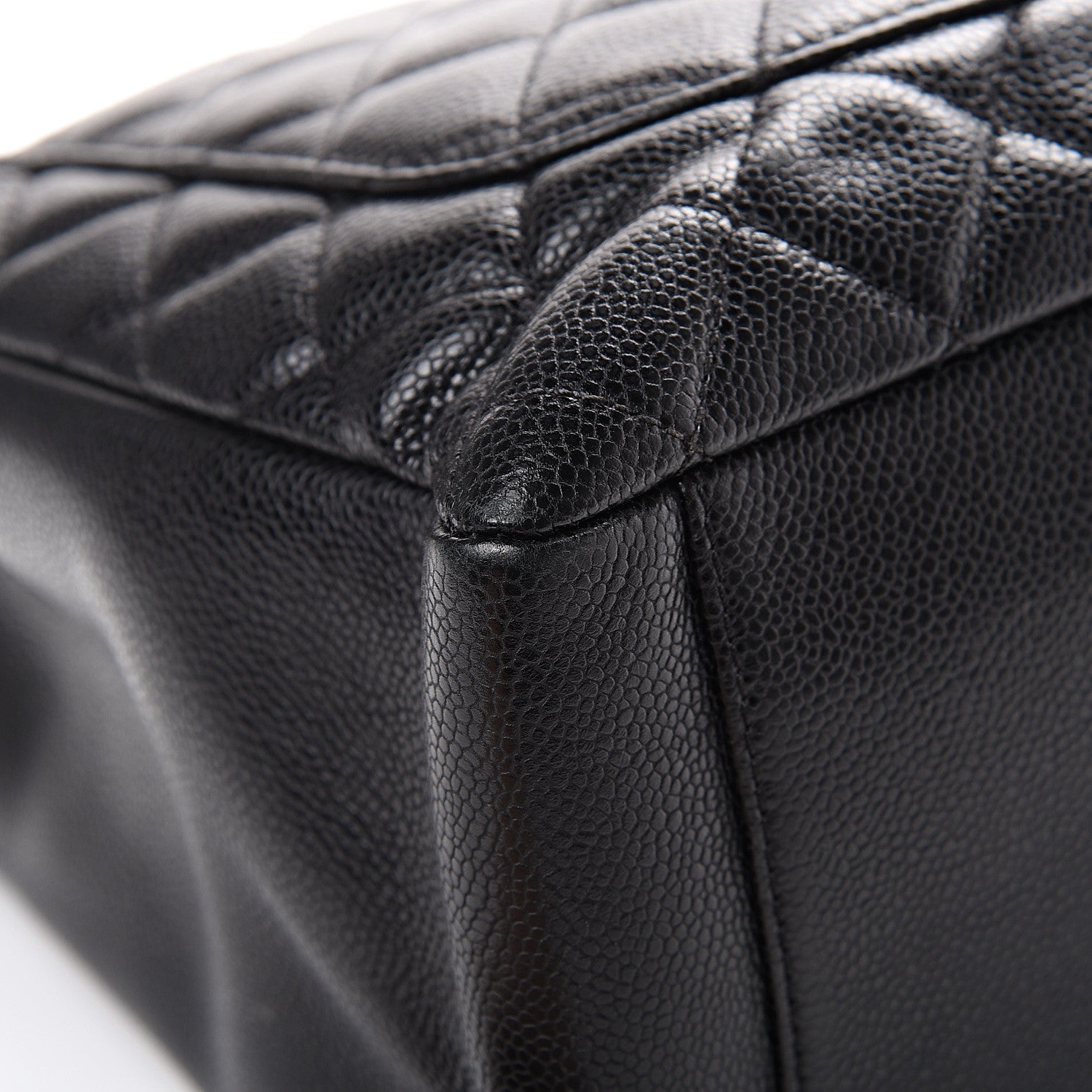 Chanel Caviar Quilted Grand Shopping Tote GST Black 11 of 13