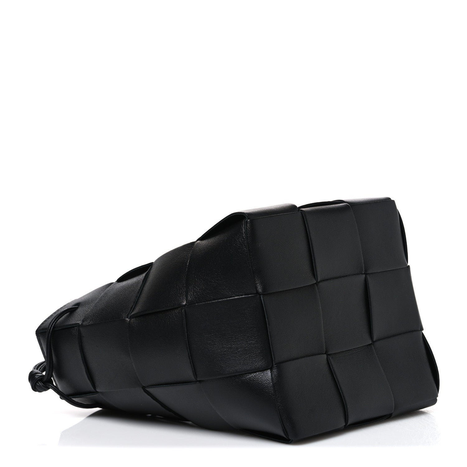 Bottega Veneta Nappa Maxi Intrecciato Cassette Bucket Bag Black 4 of 9