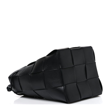 Bottega Veneta Nappa Maxi Intrecciato Cassette Bucket Bag Black 4 of 9