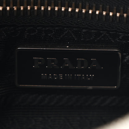 Prada Nylon Vernice Belt Bag Pink Gray 6 of 12