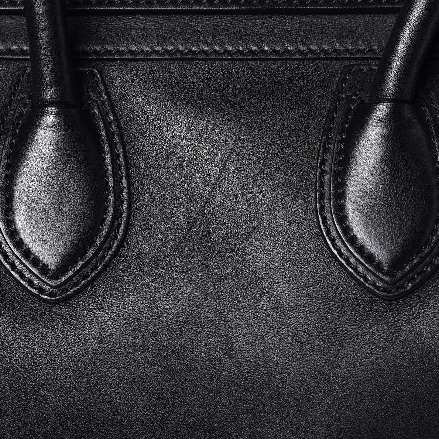 Smooth Calfskin Mini Luggage Black