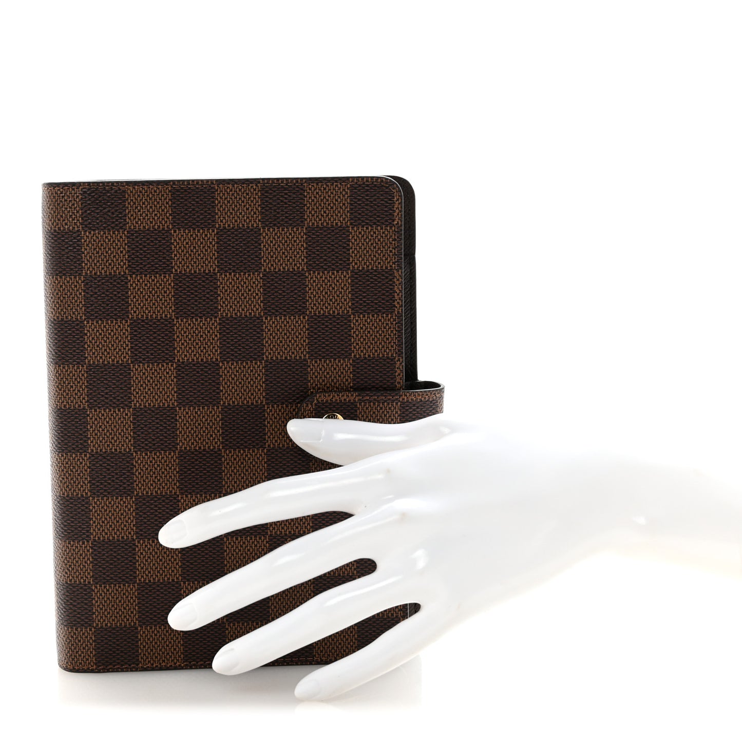 Damier Ebene Medium Ring Agenda Cover