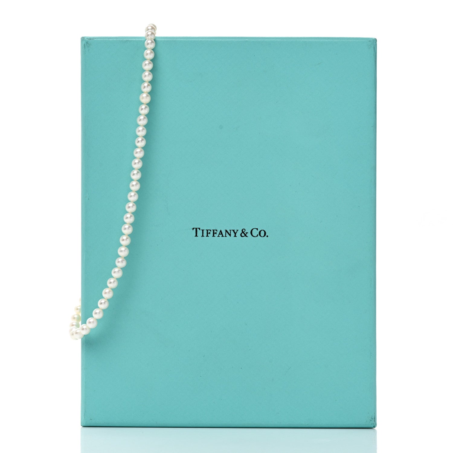 Tiffany Sterling Silver Freshwater Cultured Pearl 5.5-6mm Ziegfeld Necklace 5 of 5