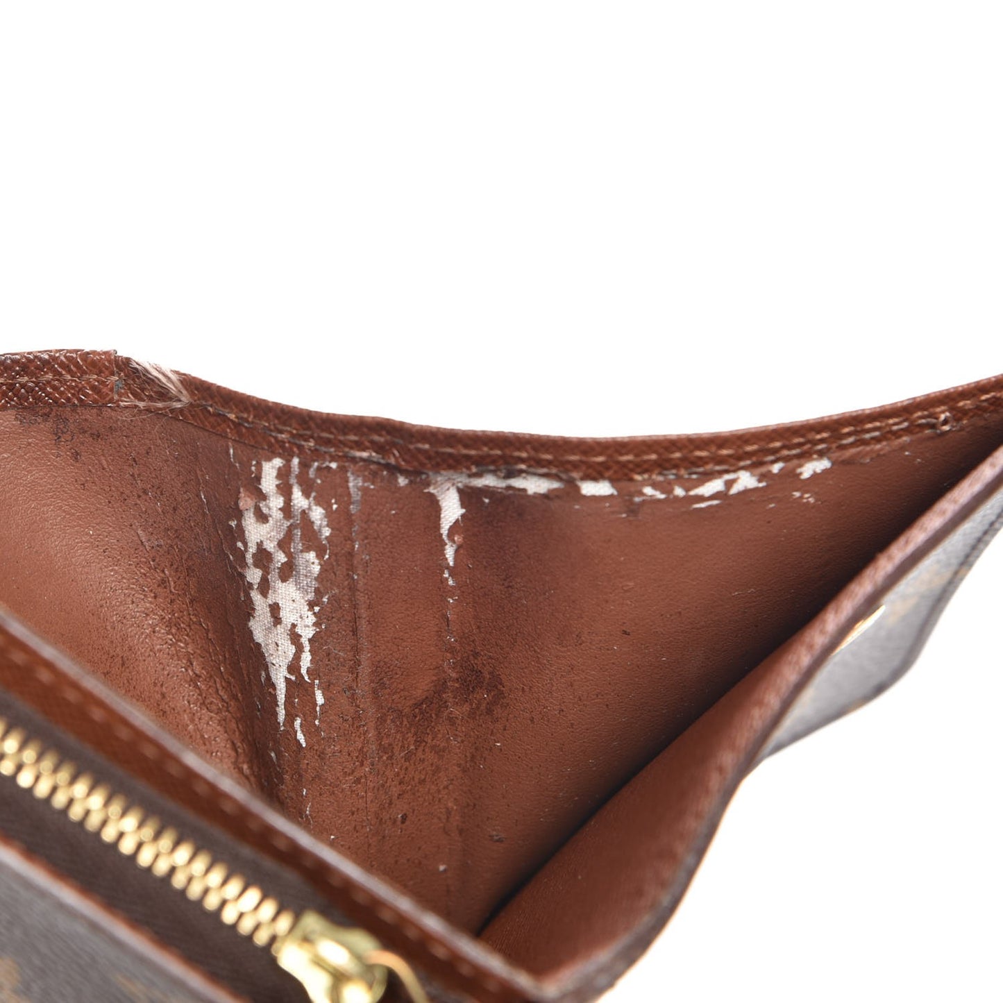 Monogram Compact Zippe Zipped Wallet