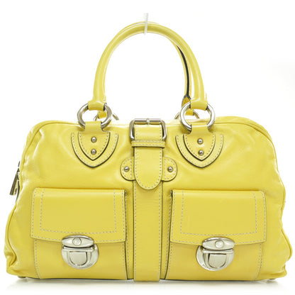 Marc Jacobs Leather Venetia Tote Yellow 1 of 10