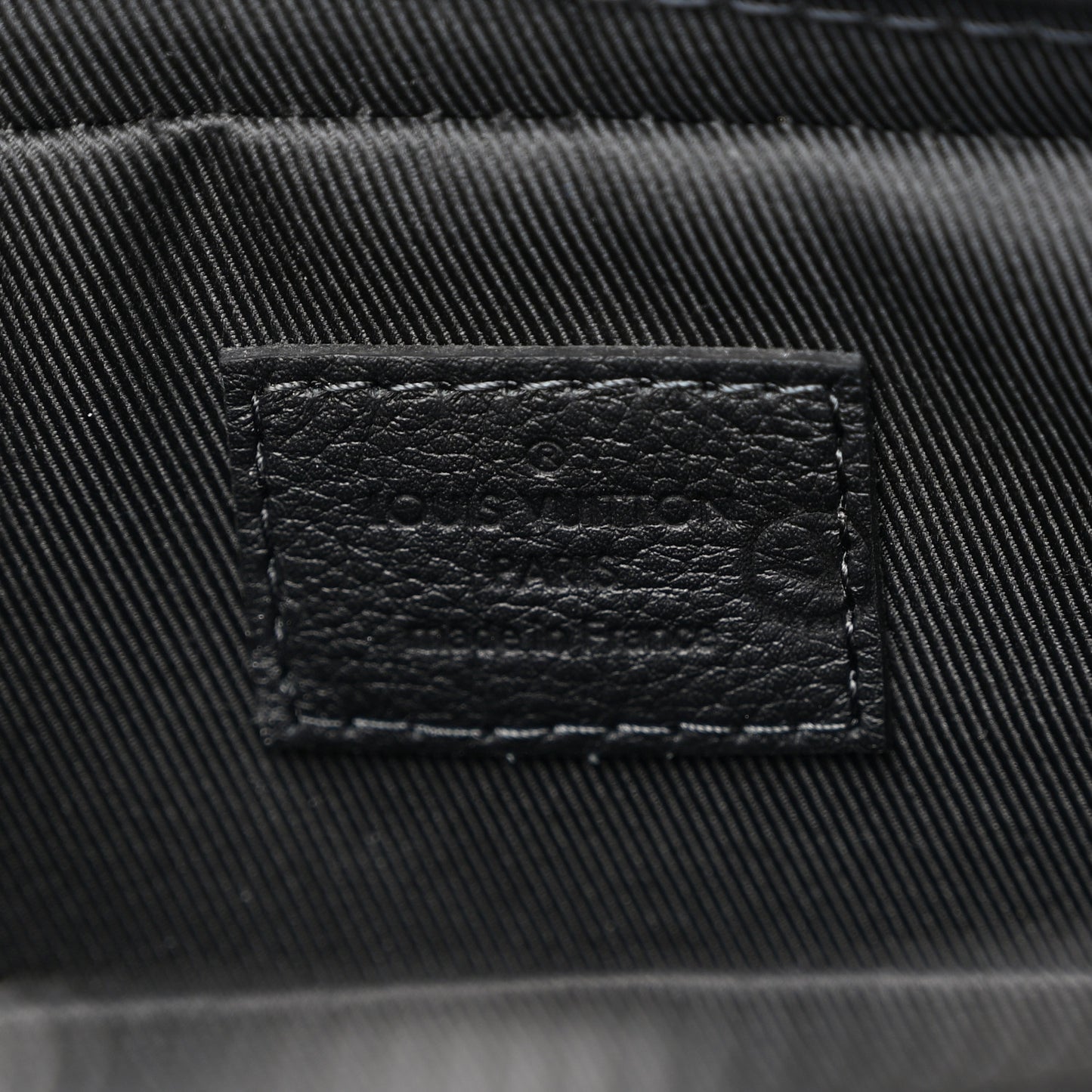 Calfskin Monogram Shadow Trio Messenger Black