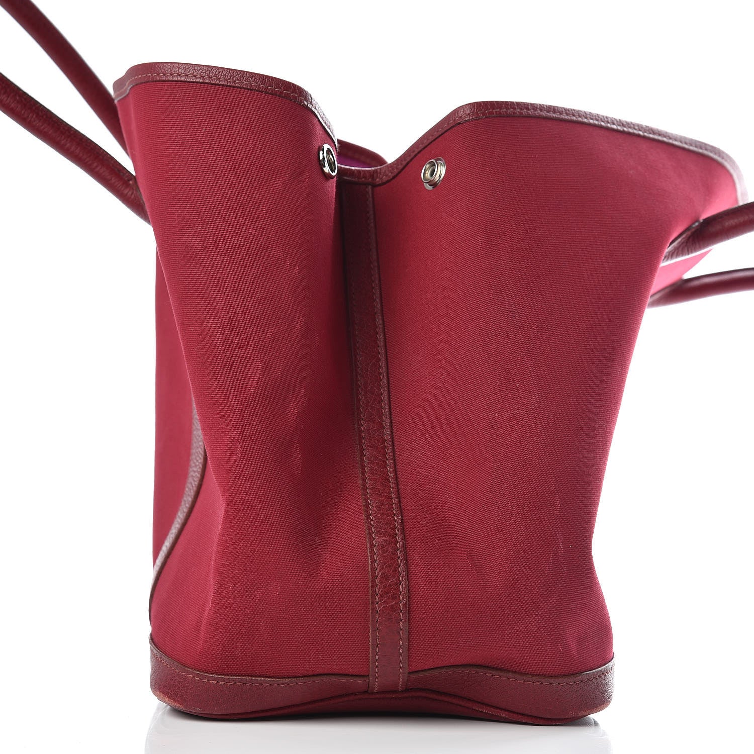Hermes Toile Officier Negonda Garden Party 30 TPM Rouge Imperial 6 of 16