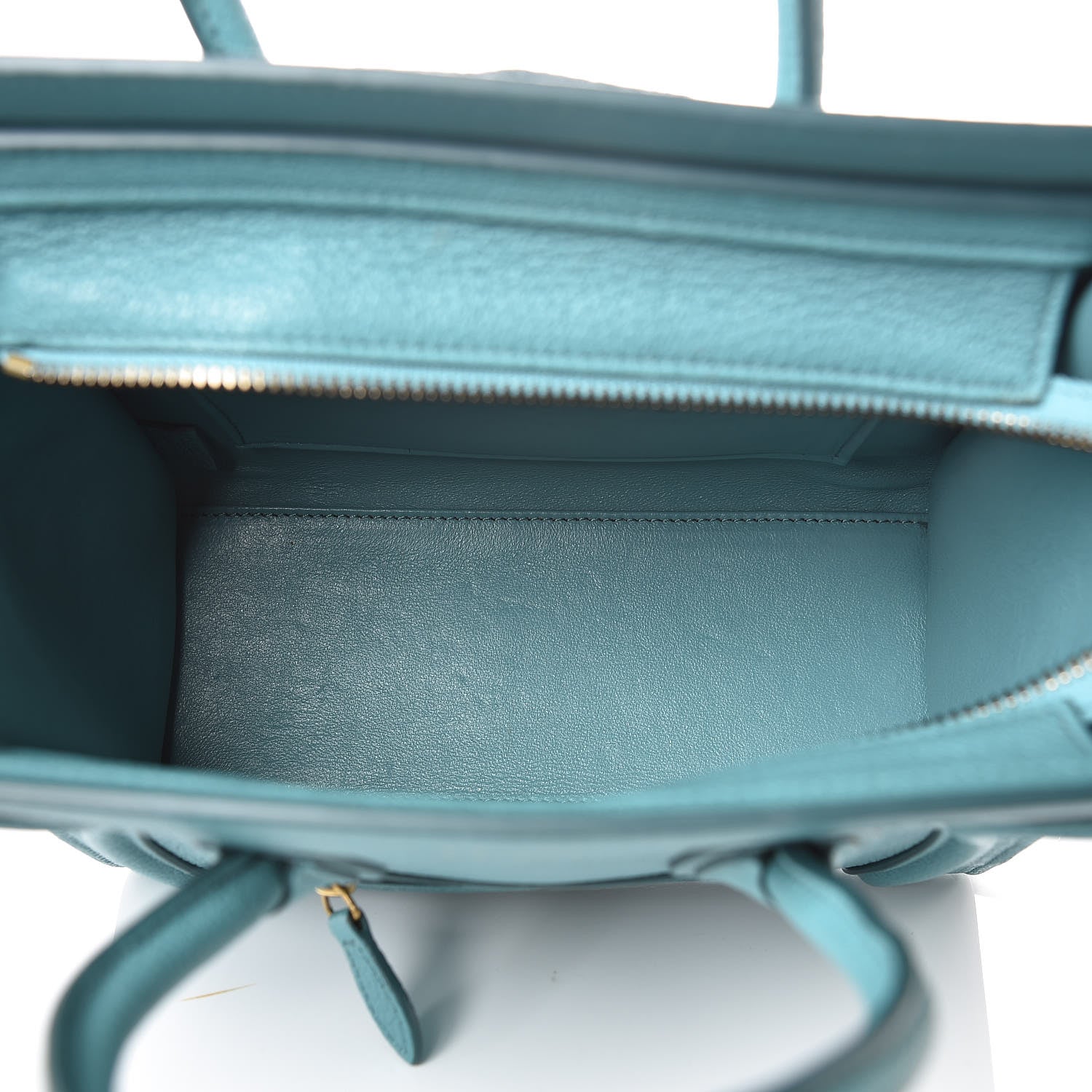 Celine Goatskin Nano Luggage Antarctic 5 of 12