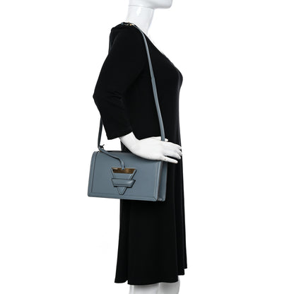 Loewe Calfskin Medium Barcelona Shoulder Bag Stone Blue 2 of 14