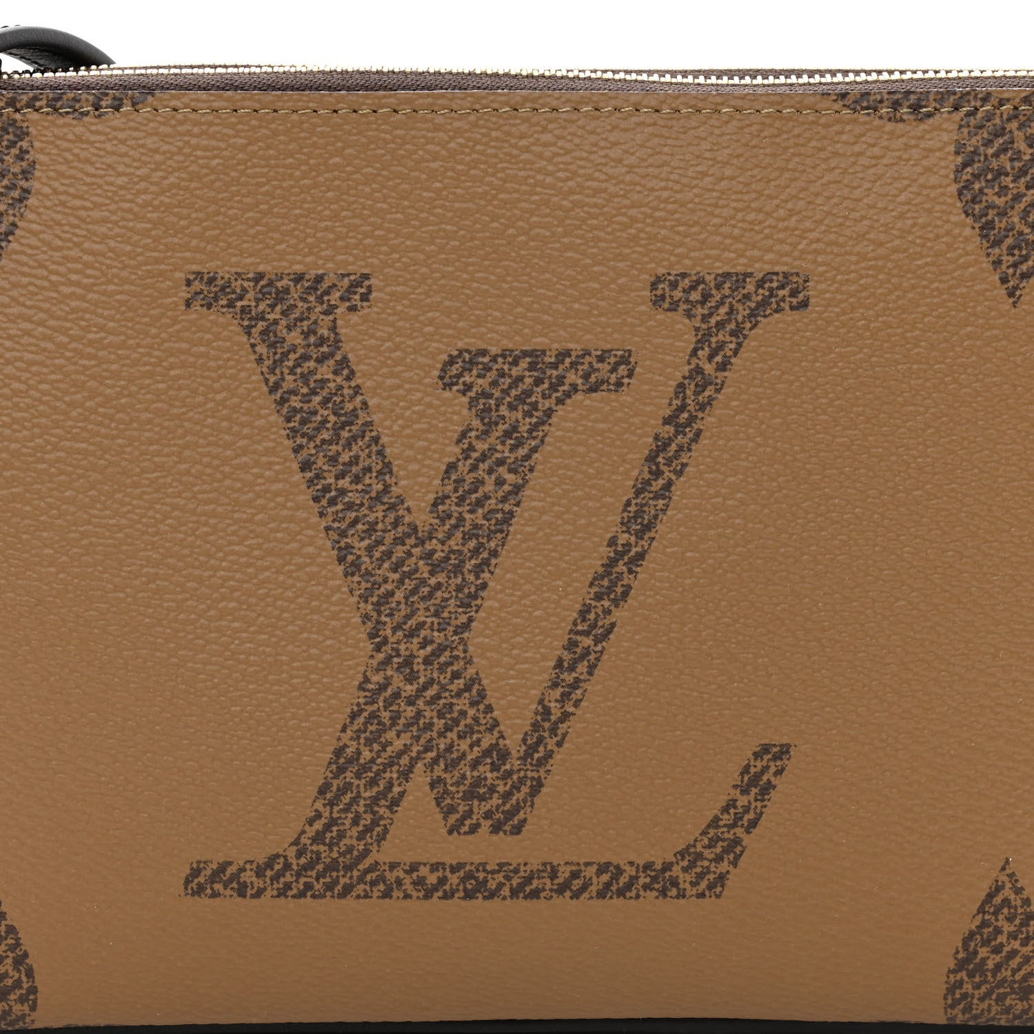 Louis Vuitton Reverse Monogram Giant Double Zip Pochette 9 of 12