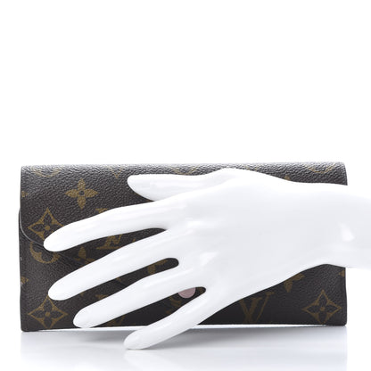 Louis Vuitton Monogram Josephine Wallet Rose Ballerine 2 of 13