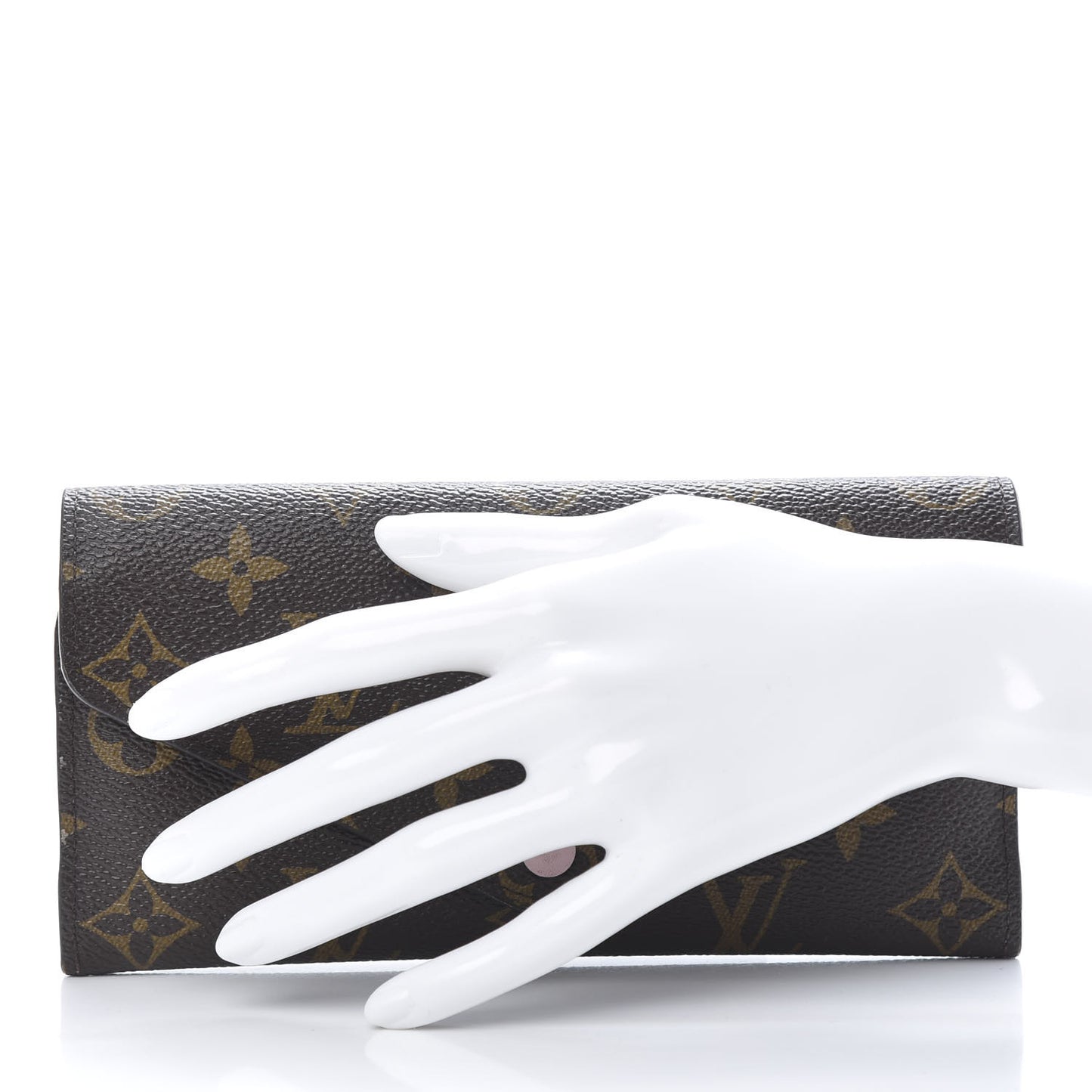 Monogram Josephine Wallet Rose Ballerine