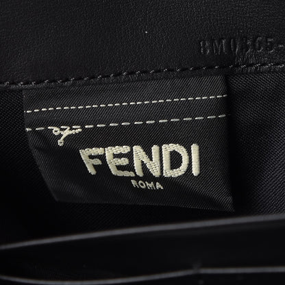 Fendi Vitello Liberty Lucido F is Fendi Continental Envelope Wallet On Chain Black 7 of 10