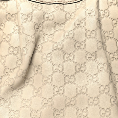Gucci Guccissima Medium Sukey Tote Mystic White 8 of 11
